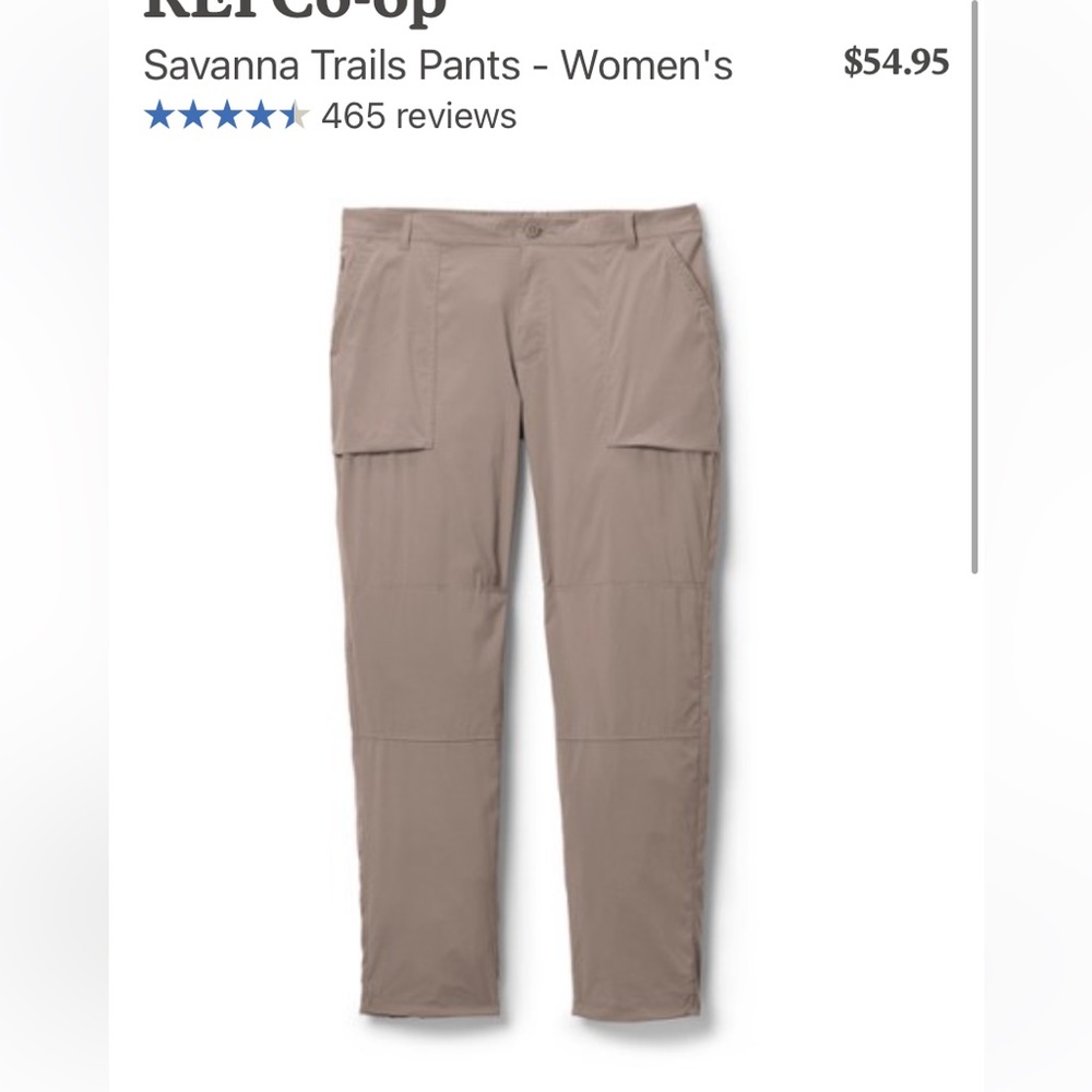 Women’s REI Savannah Trails pants size 8